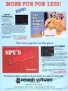 Spy's Demise Atari ad