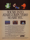 Q*bert Atari ad