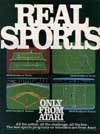 RealSports Baseball Atari ad