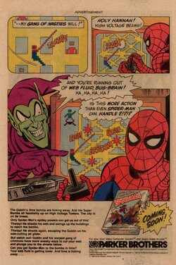 Spider-Man Atari ad