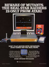 Star Raiders Atari ad