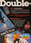 Spike's Peak / Ghost Manor Atari ad