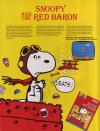 Snoopy and the Red Baron Atari ad