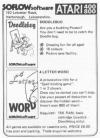 Family Fun - Four Letter Word Atari ad