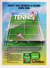 Tennis Atari ad