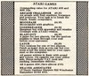 Arcade Challenge Atari ad