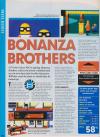 Bonanza Bros. Atari review
