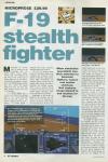 F-19 Stealth Fighter Atari review