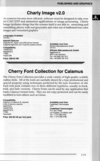 Cherry Font Collection for Calamus Atari review
