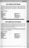 Let's Spell at the Shops Atari review