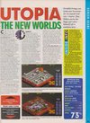Utopia - The New Worlds [datadisk] Atari review