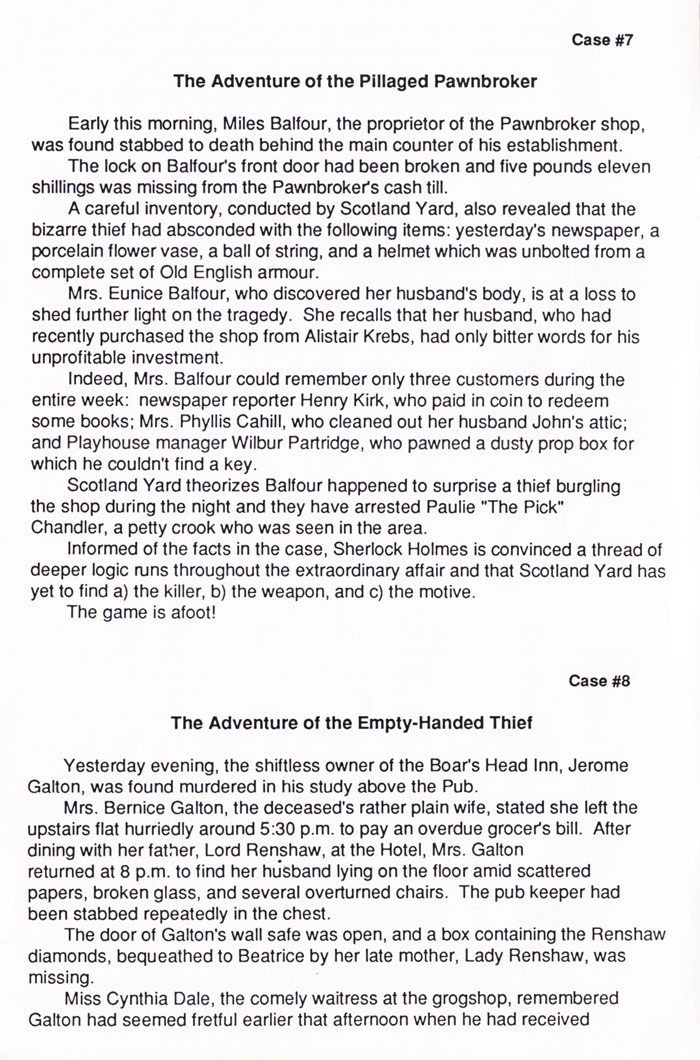 Instructions page 18