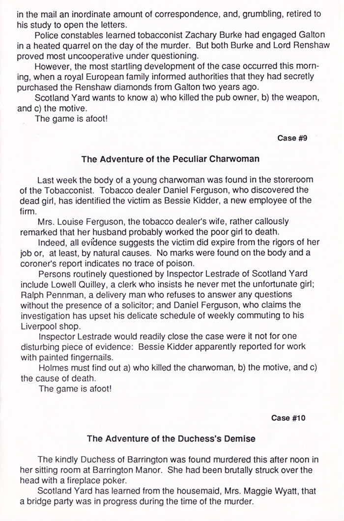 Instructions page 19