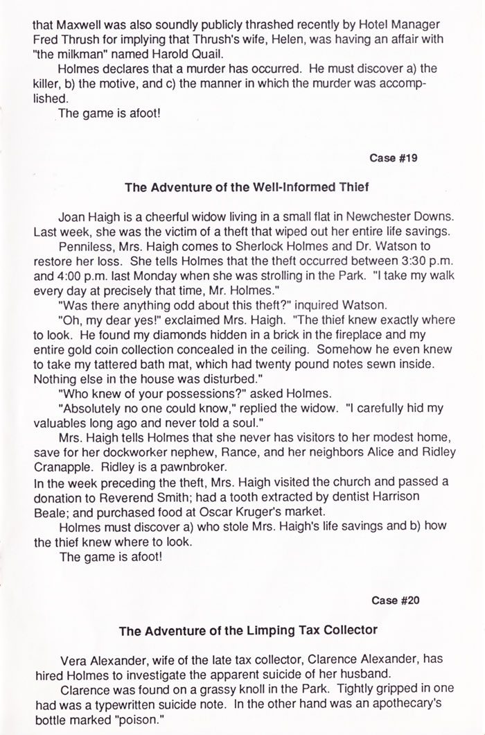 Instructions page 25