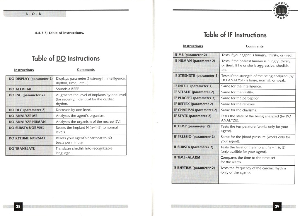 Instructions page 23