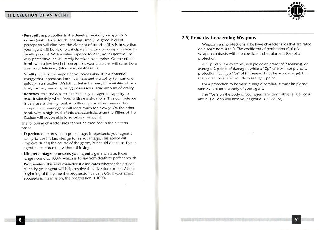 Instructions page 8