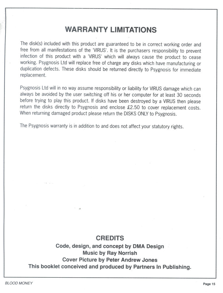 Instructions page 15
