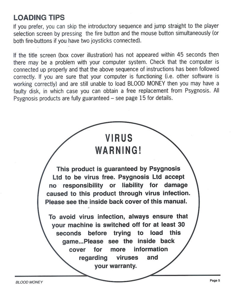 Instructions page 5