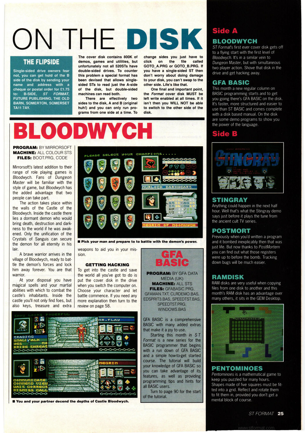 Instructions page 1