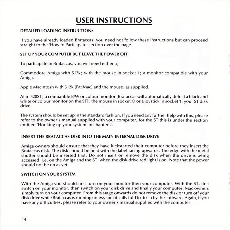 Instructions page 14