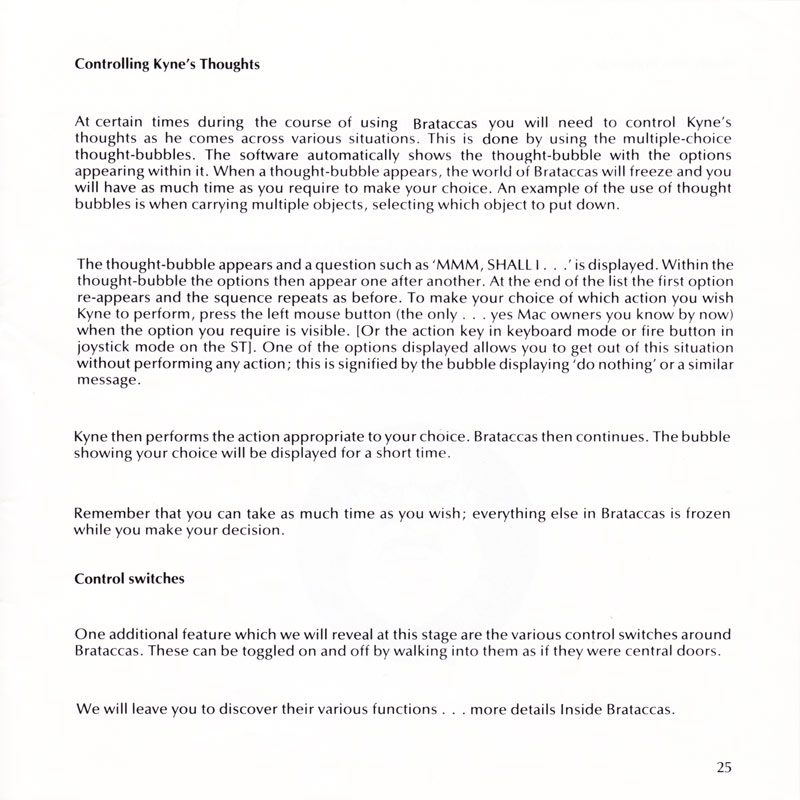 Instructions page 25