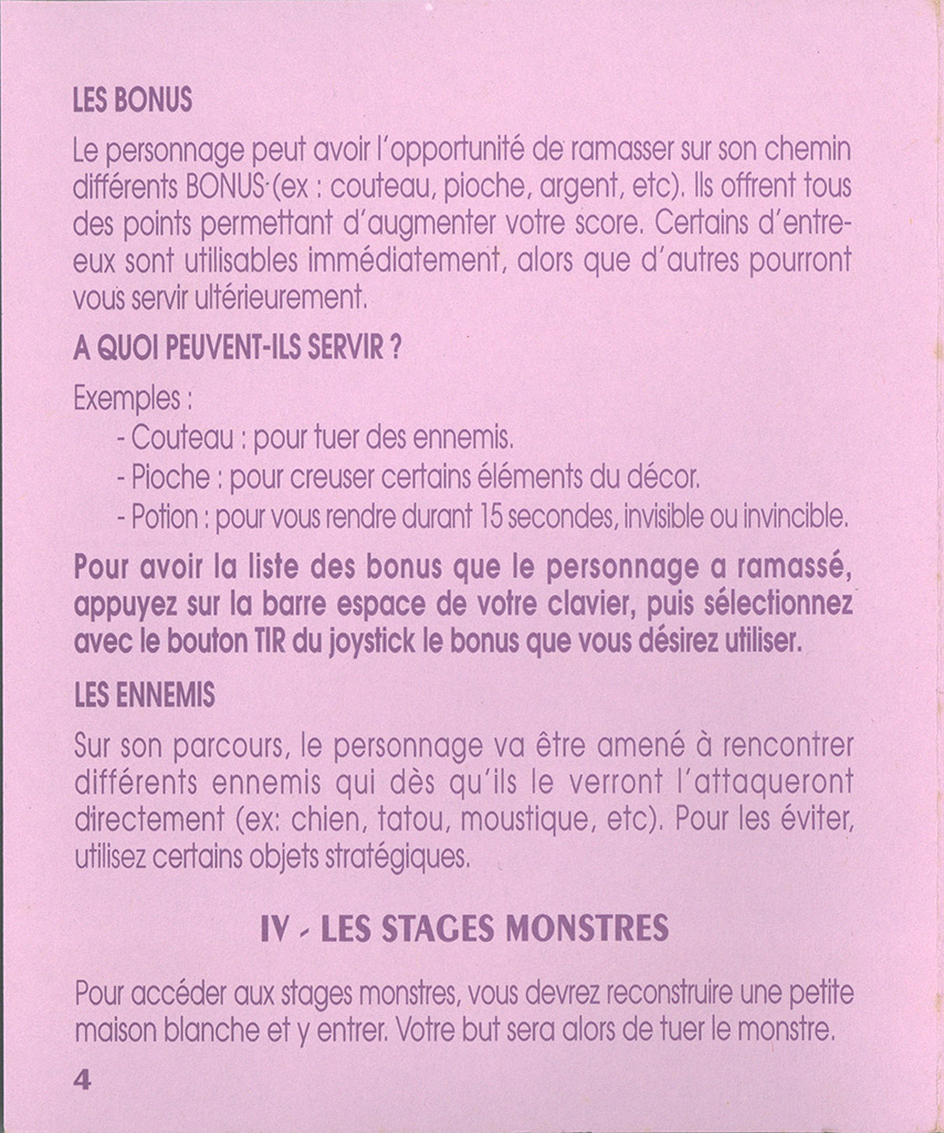 Instructions page 5