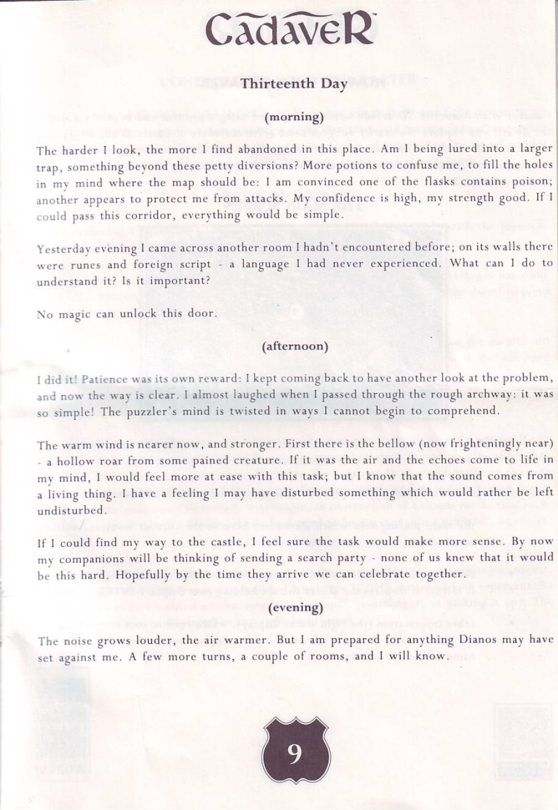 Instructions page 13