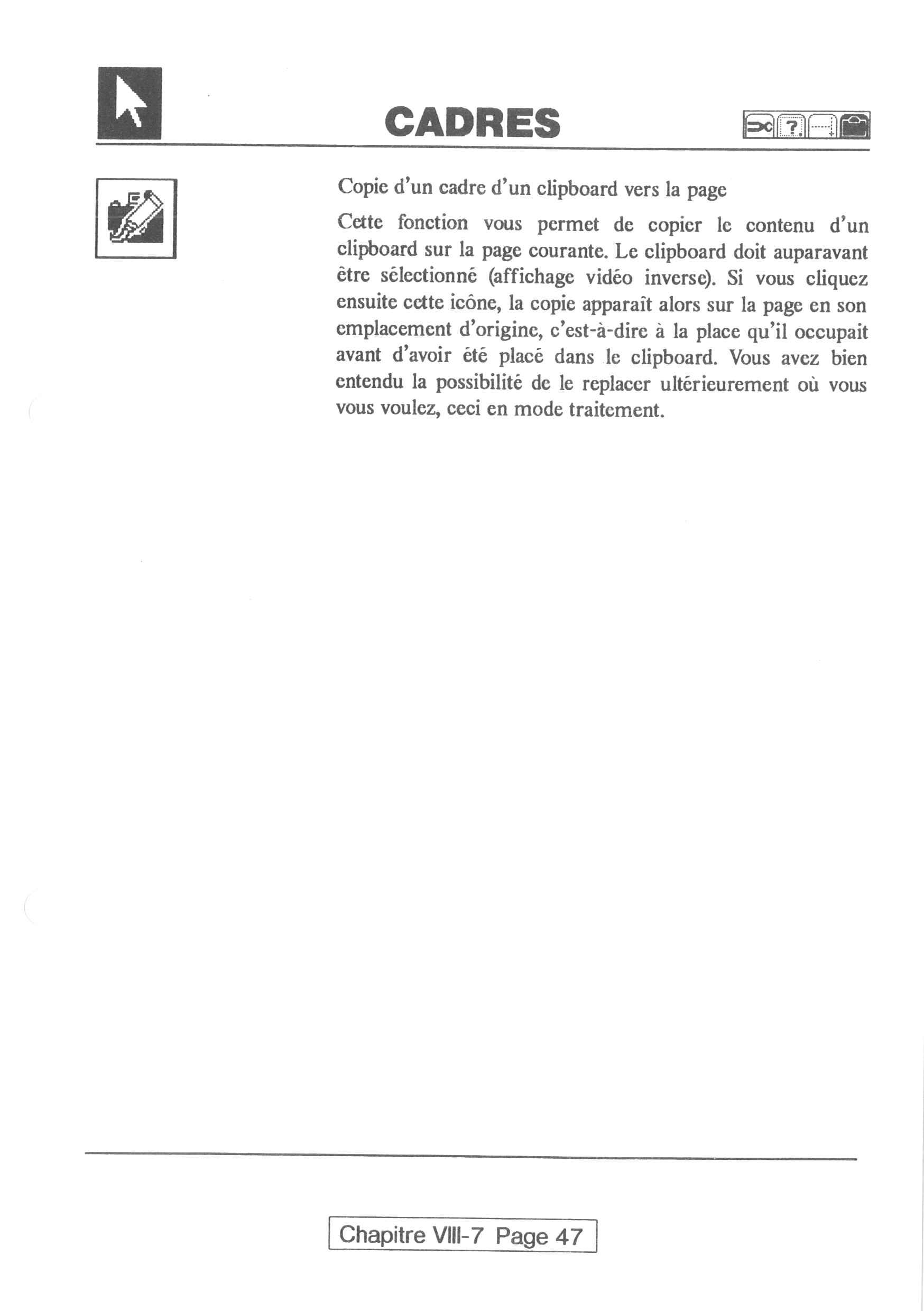 Instructions page 133
