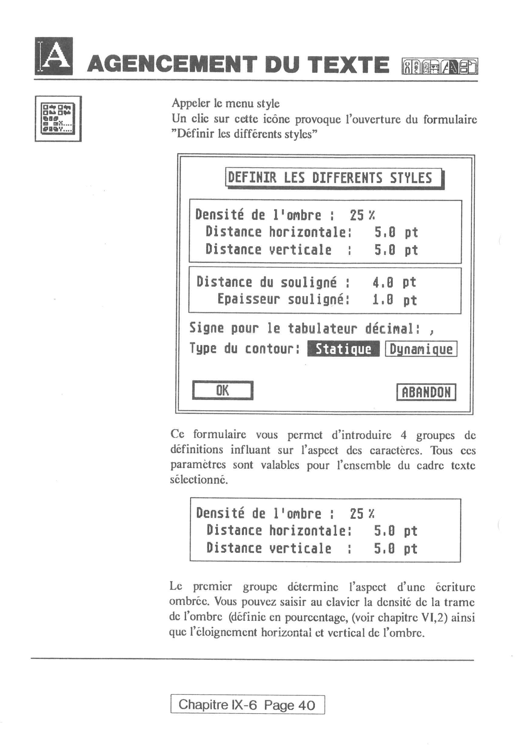 Instructions page 174