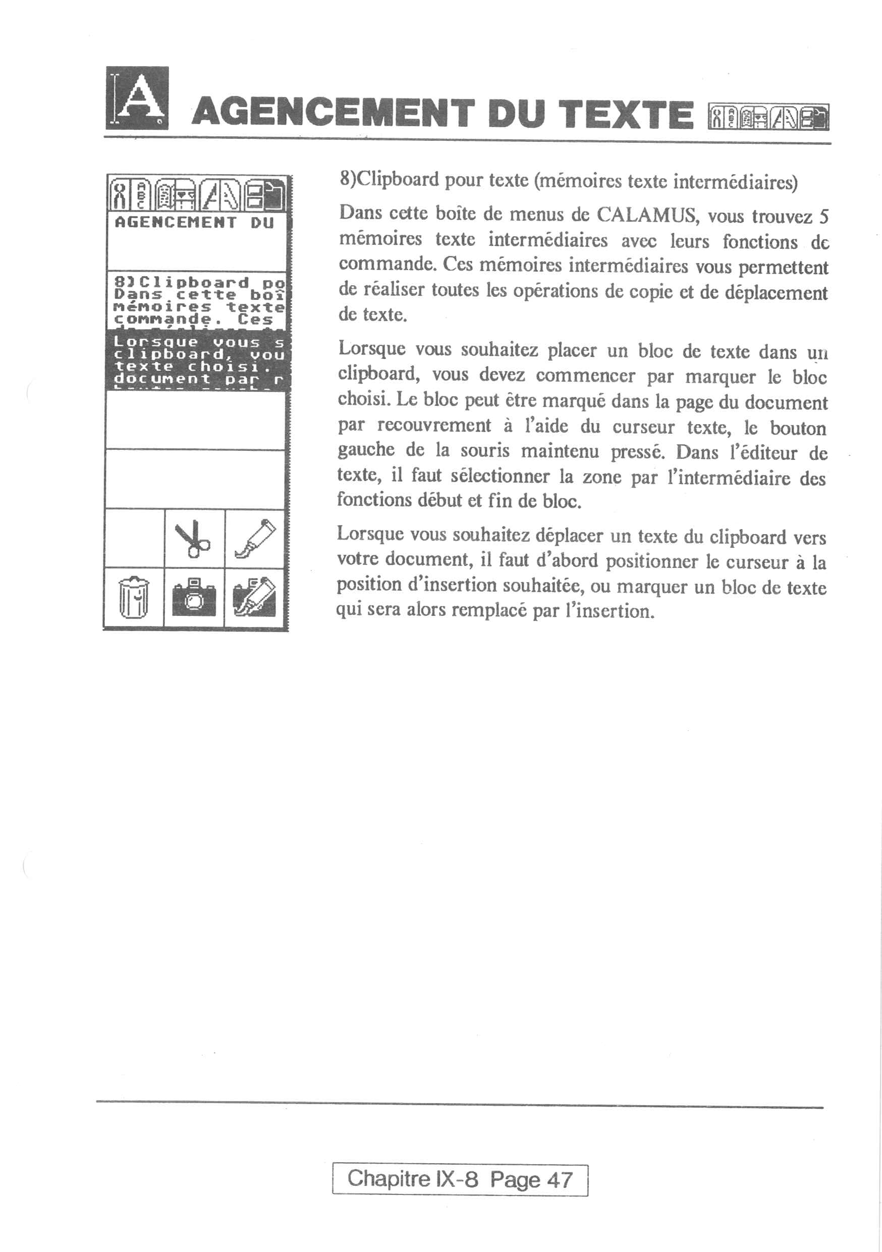 Instructions page 181