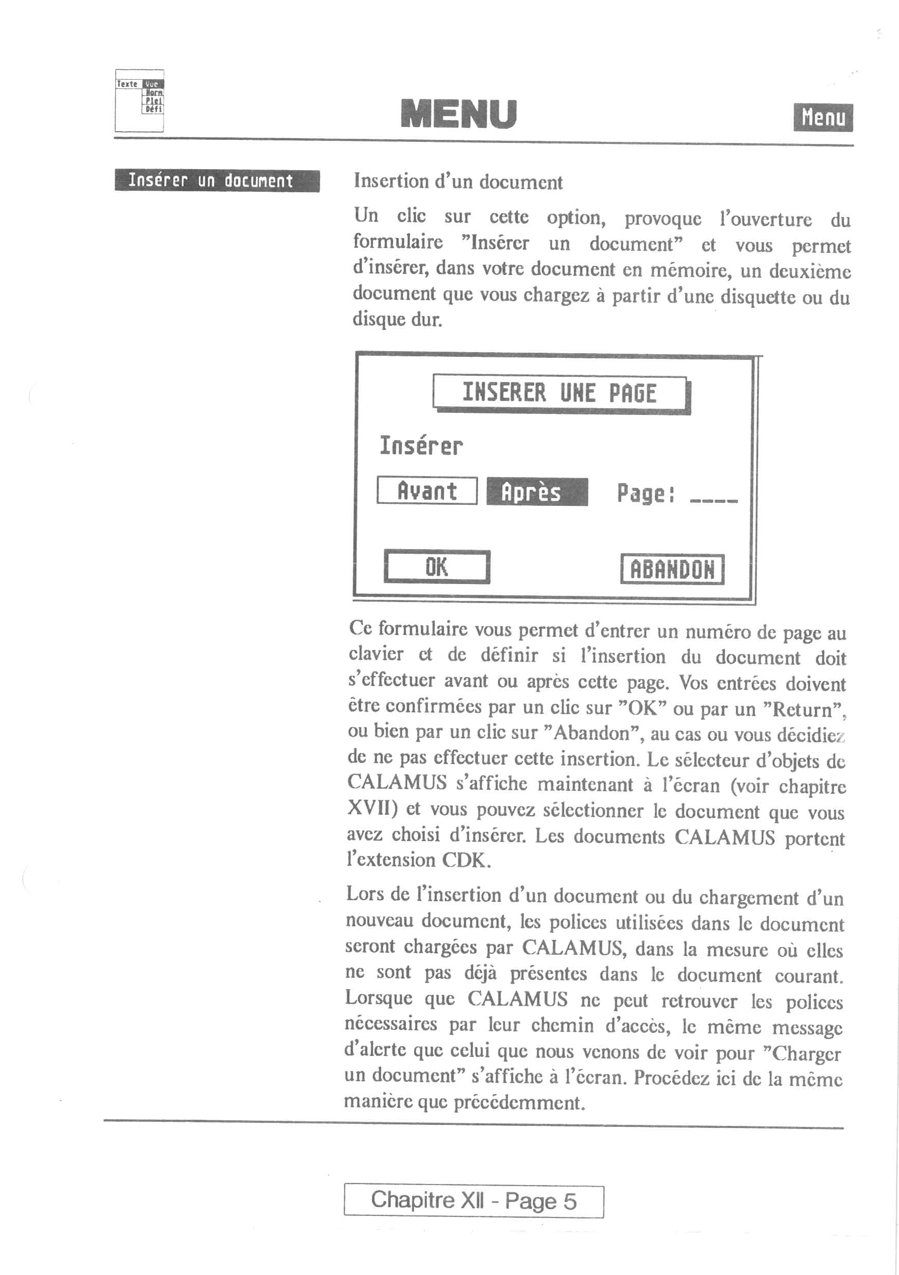 Instructions page 217