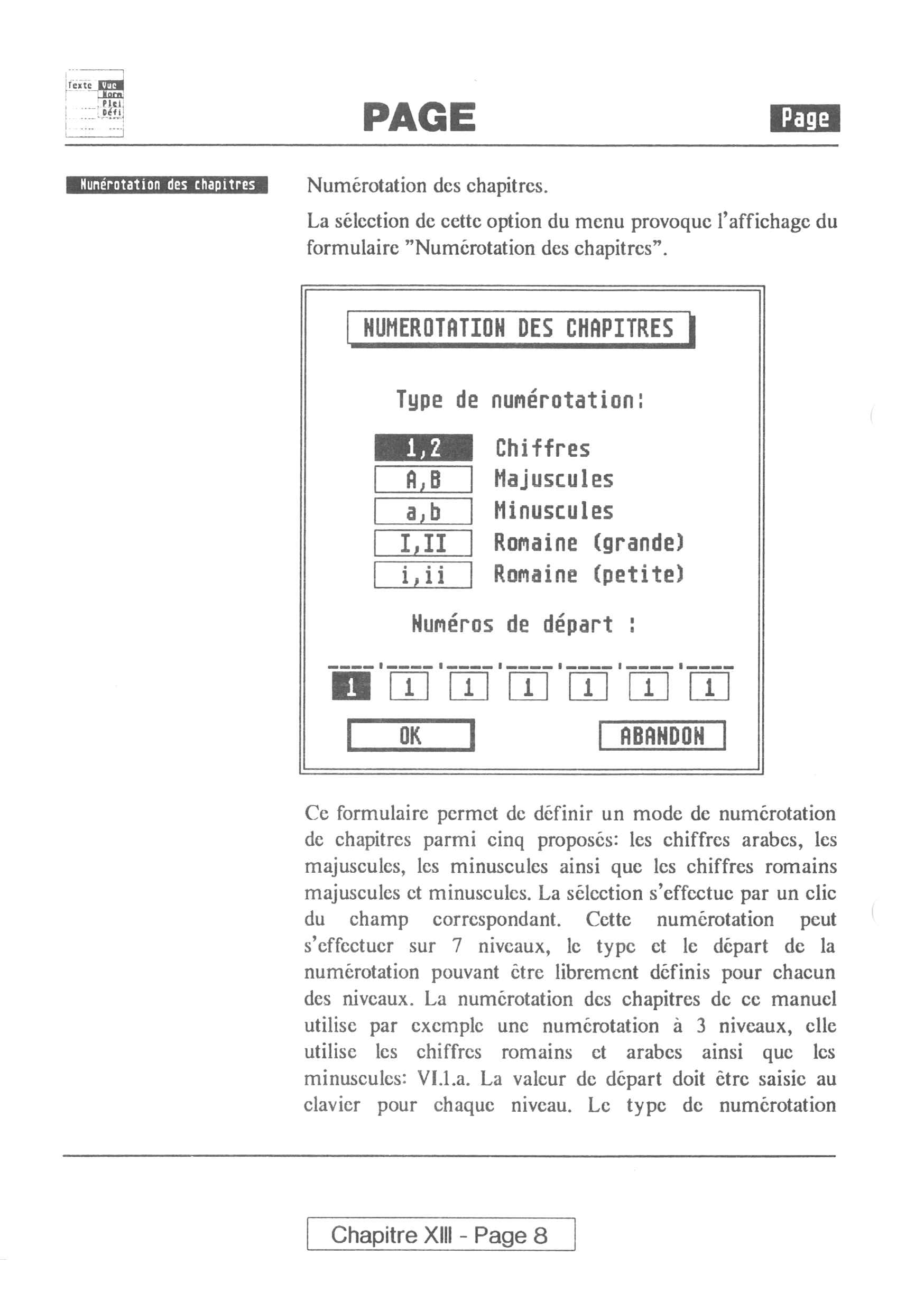 Instructions page 242