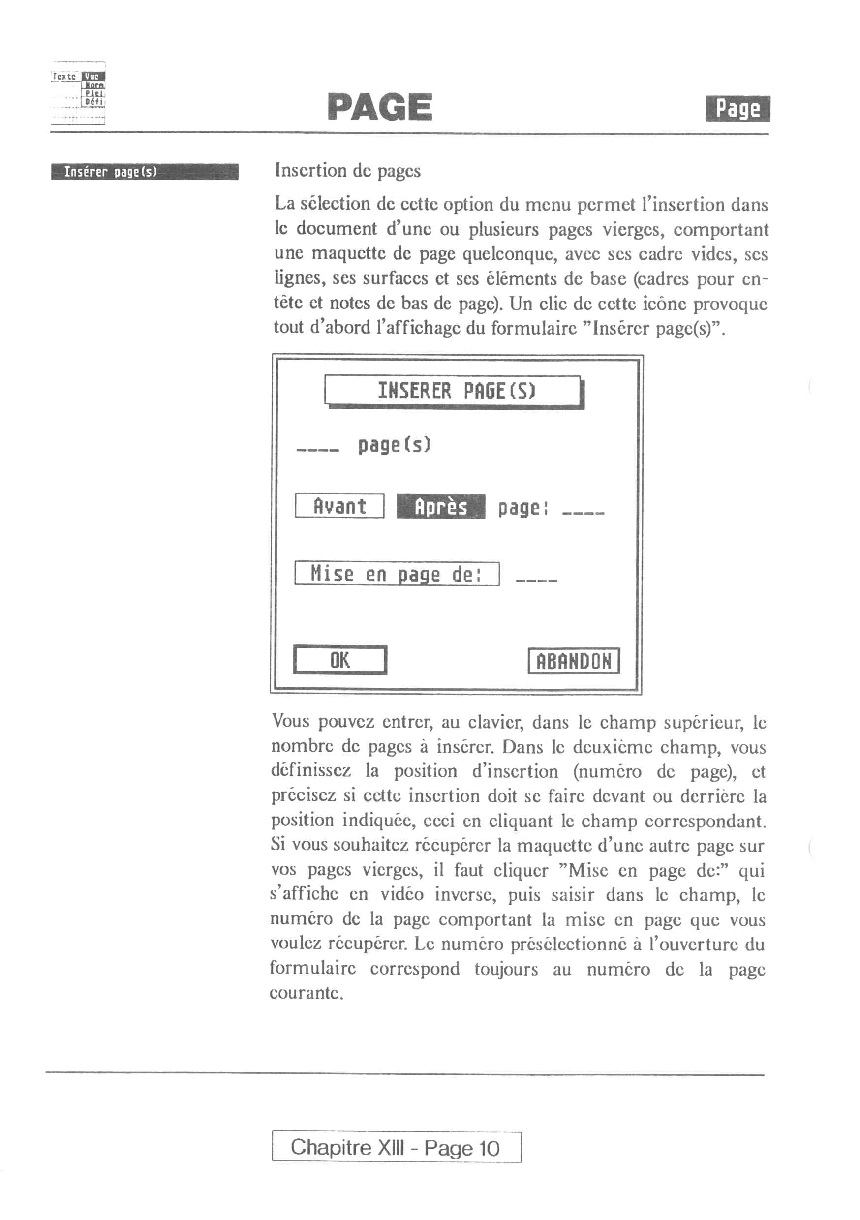 Instructions page 244