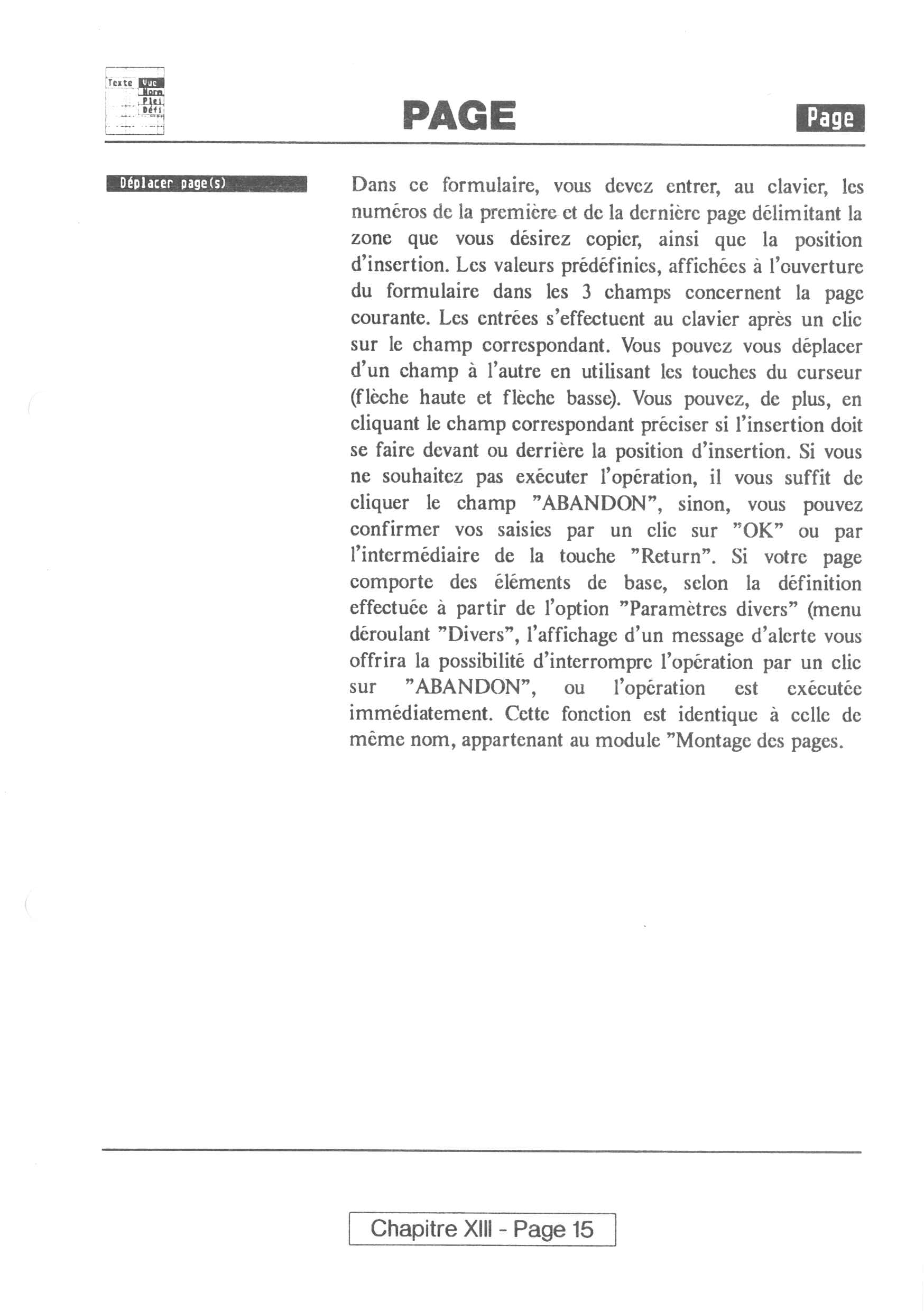 Instructions page 249