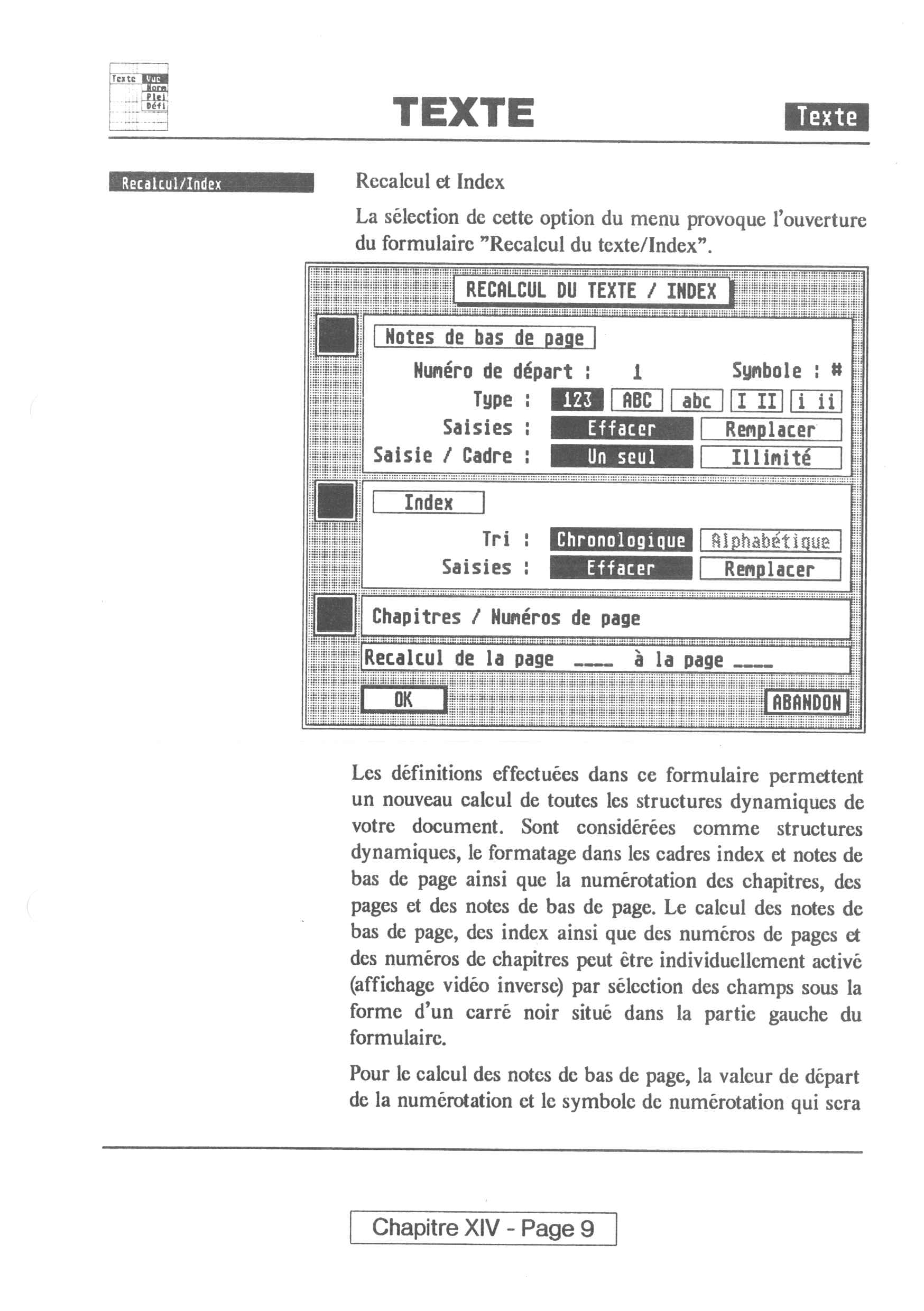 Instructions page 261
