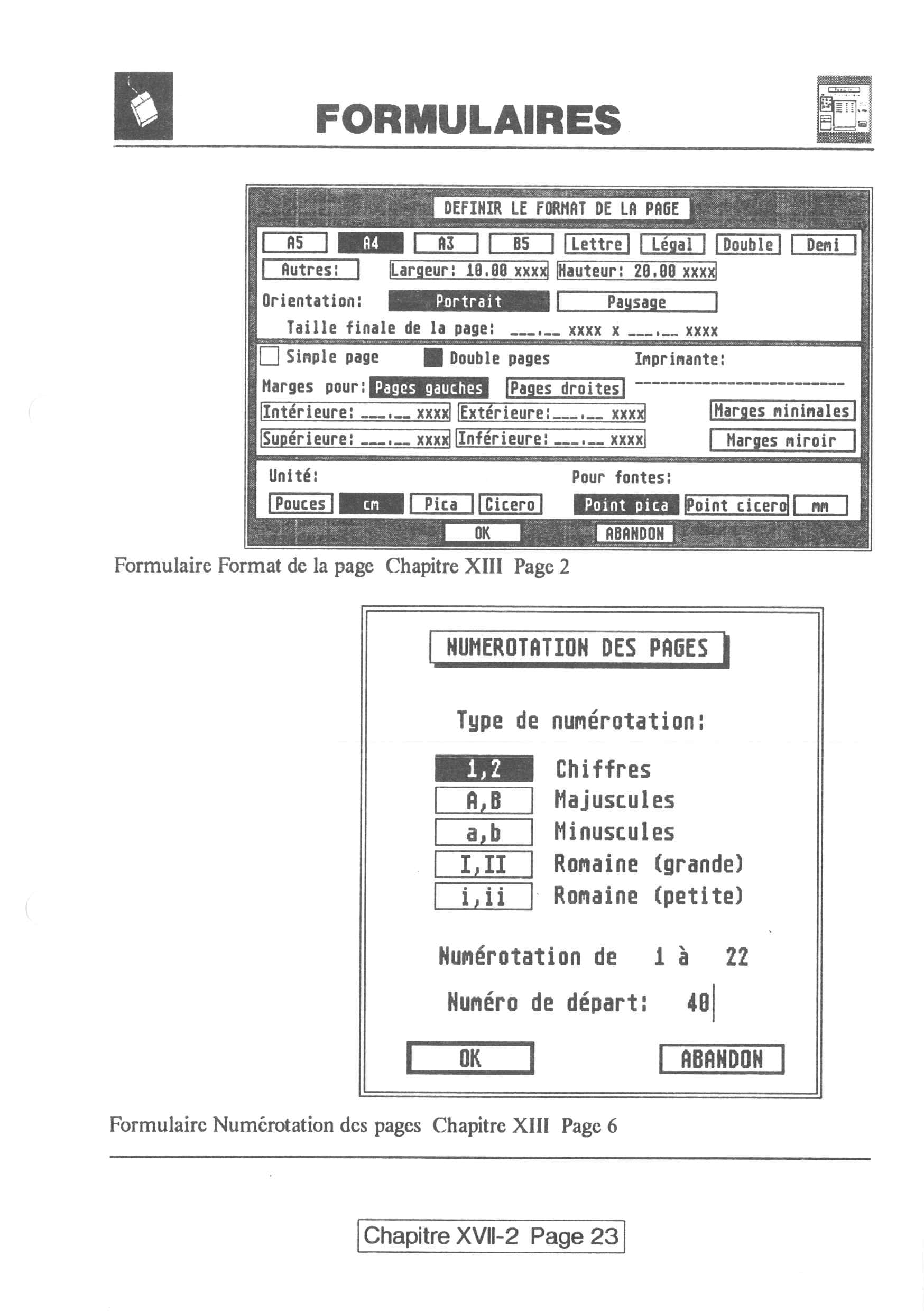 Instructions page 305