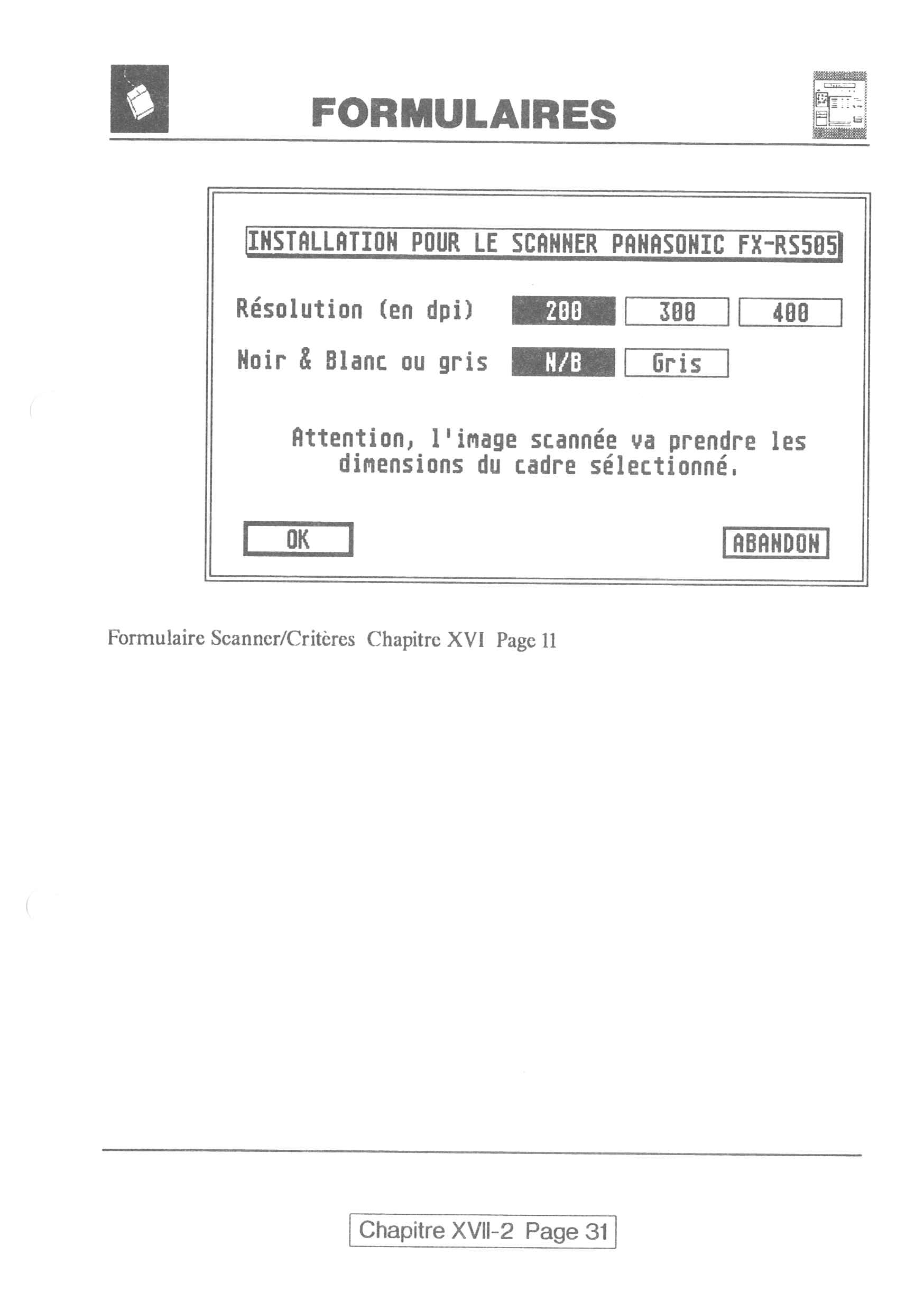 Instructions page 313