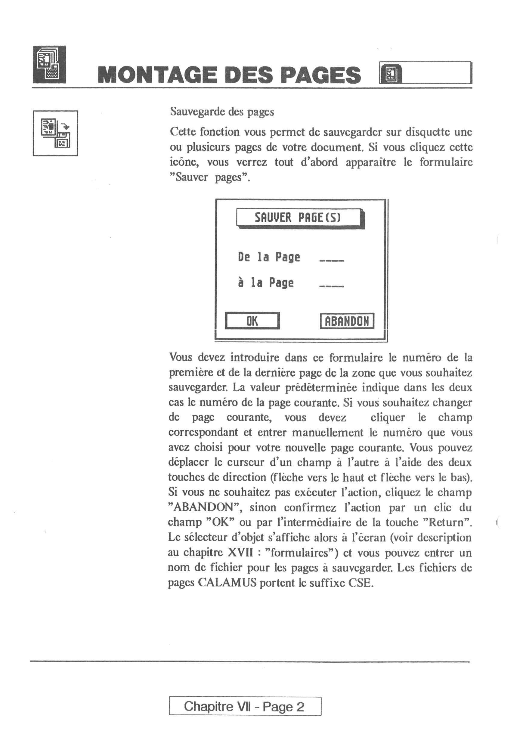 Instructions page 74
