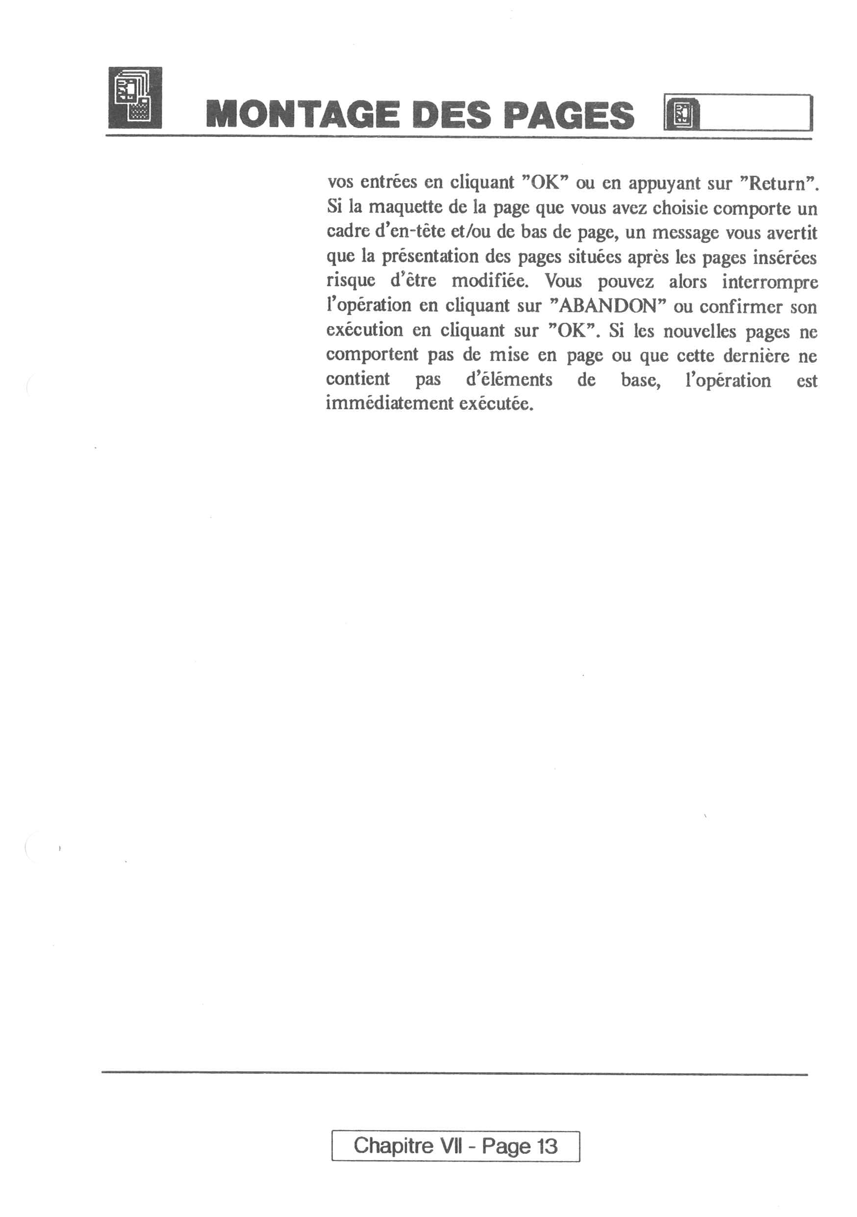 Instructions page 85