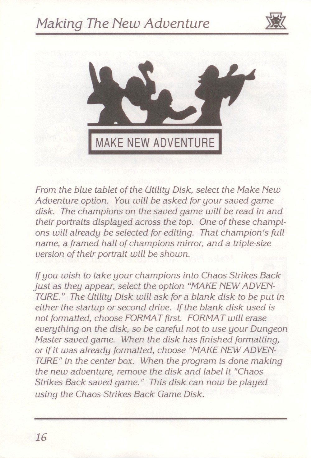 Instructions page 18