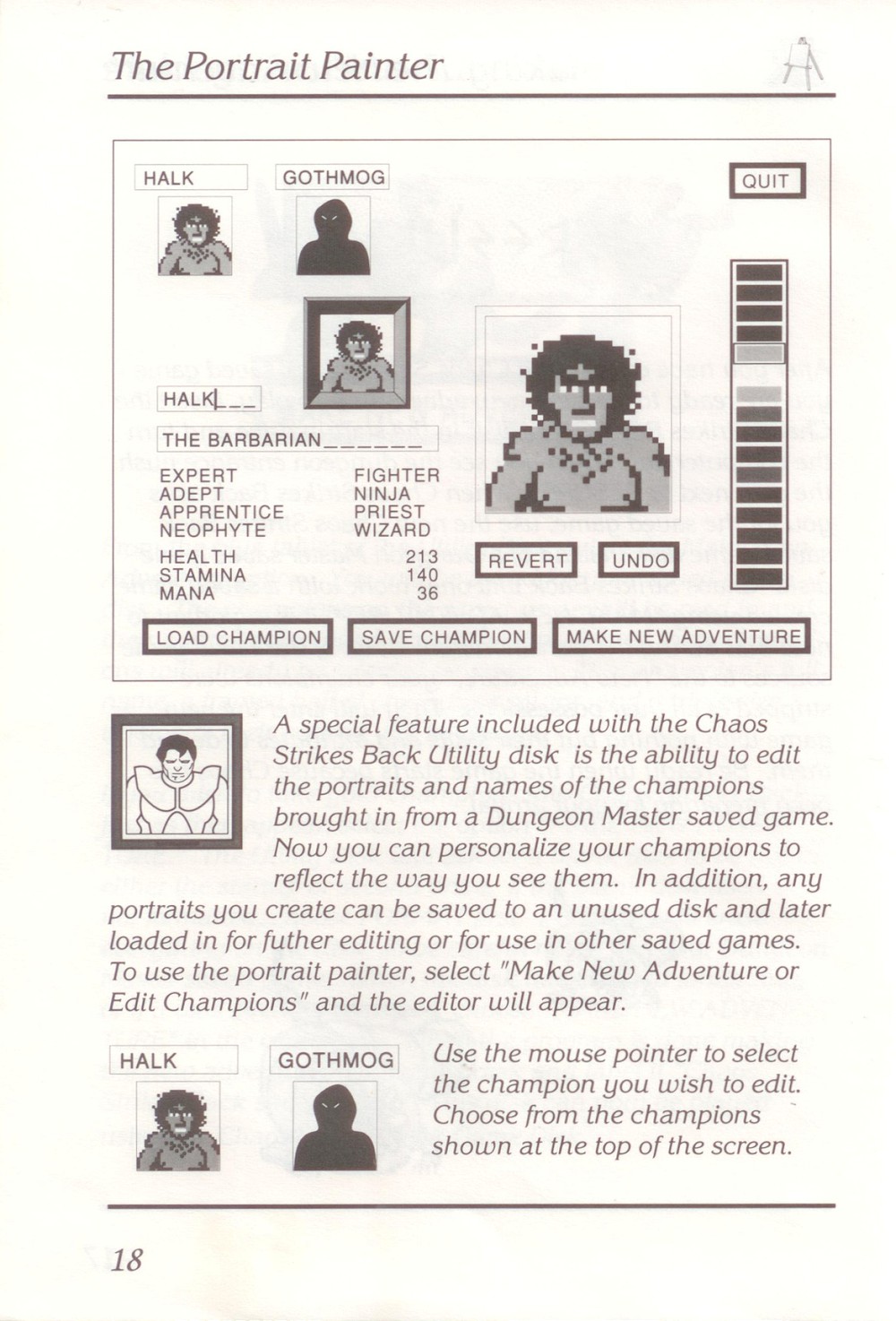 Instructions page 20