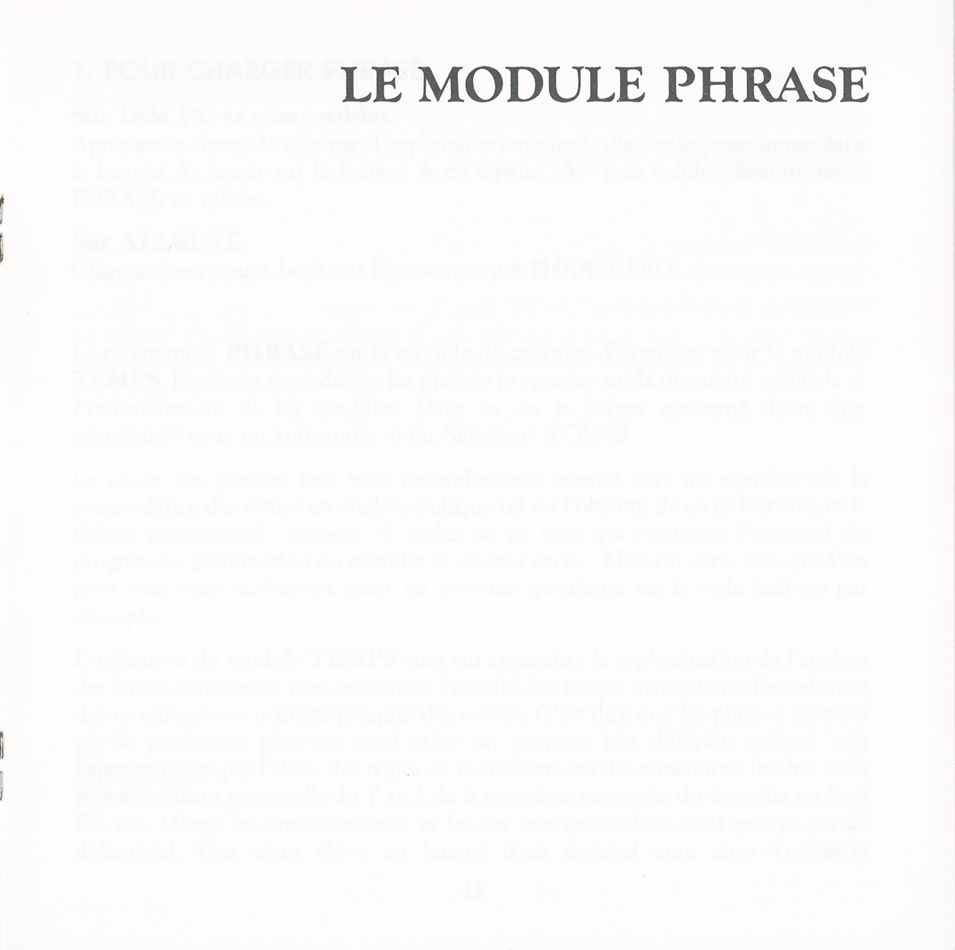Instructions page 17