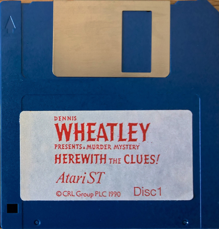 Dennis Wheatley Presents a Murder Mystery - Herewith the Clues! — Disk 1