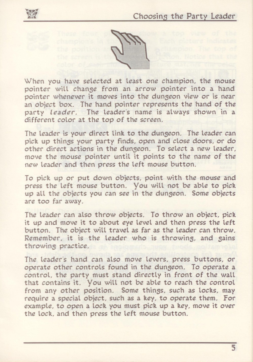 Instructions page 29