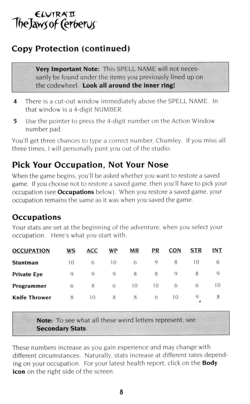 Instructions page 12