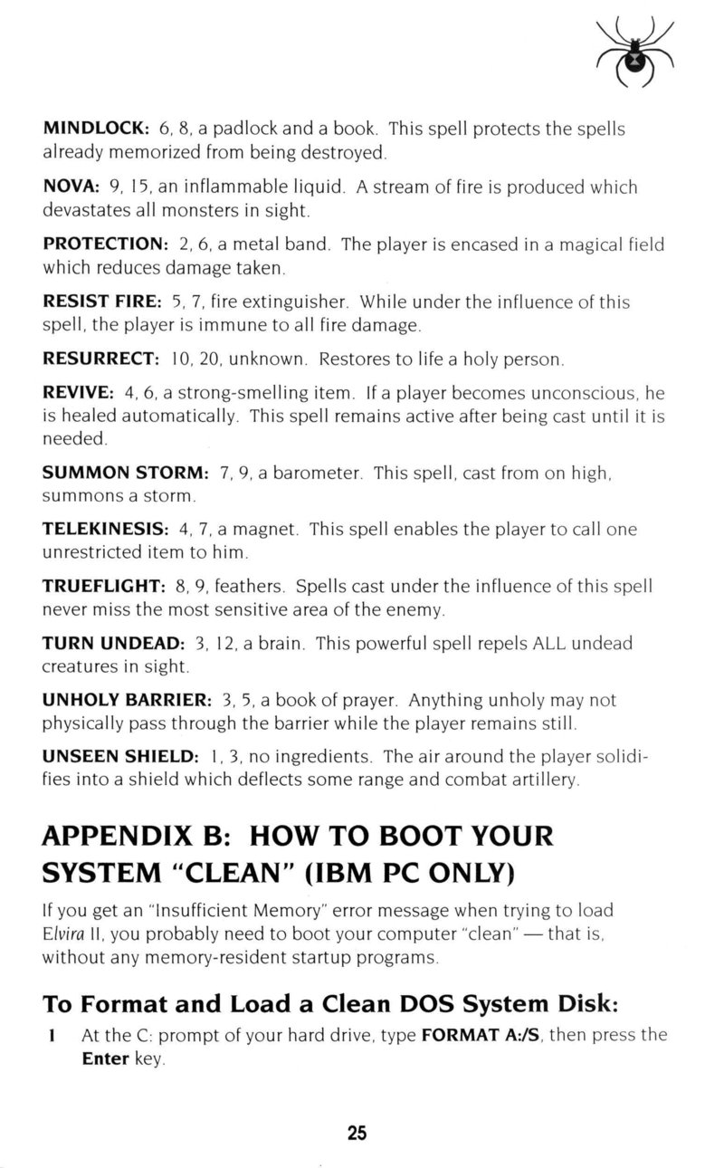 Instructions page 29