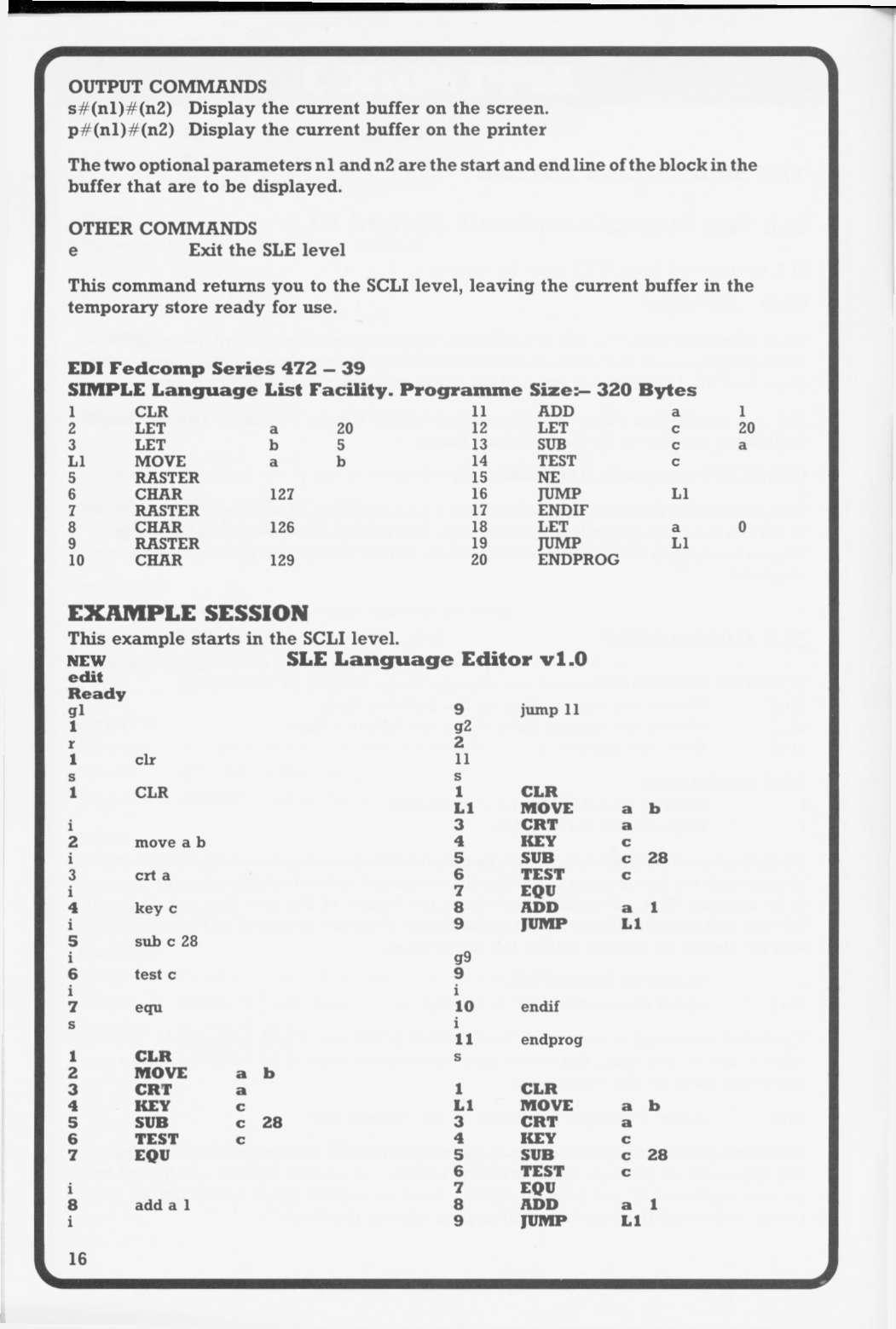 Instructions page 20