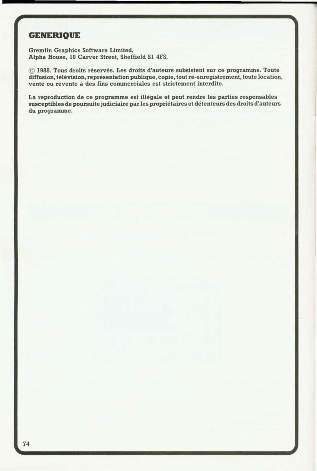 Instructions page 78