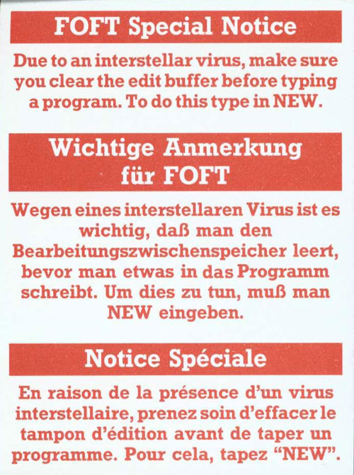 Instructions page 84