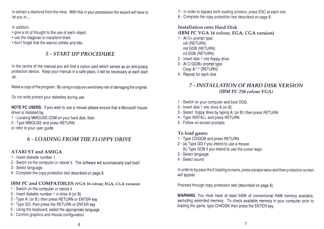 Instructions page 7